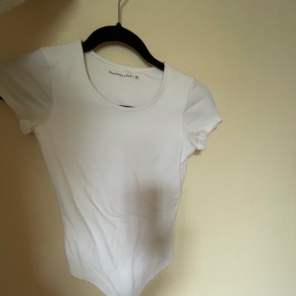 Abercrombie & Fitch white bodysuit